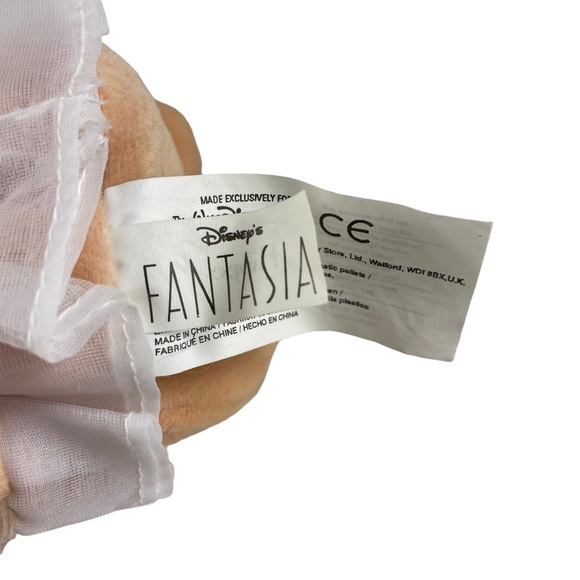 Vintage Deadstock Disney Store Exclusive Fantasia Hippo Bean Bag Plush Ballerina - Picture 6 of 12